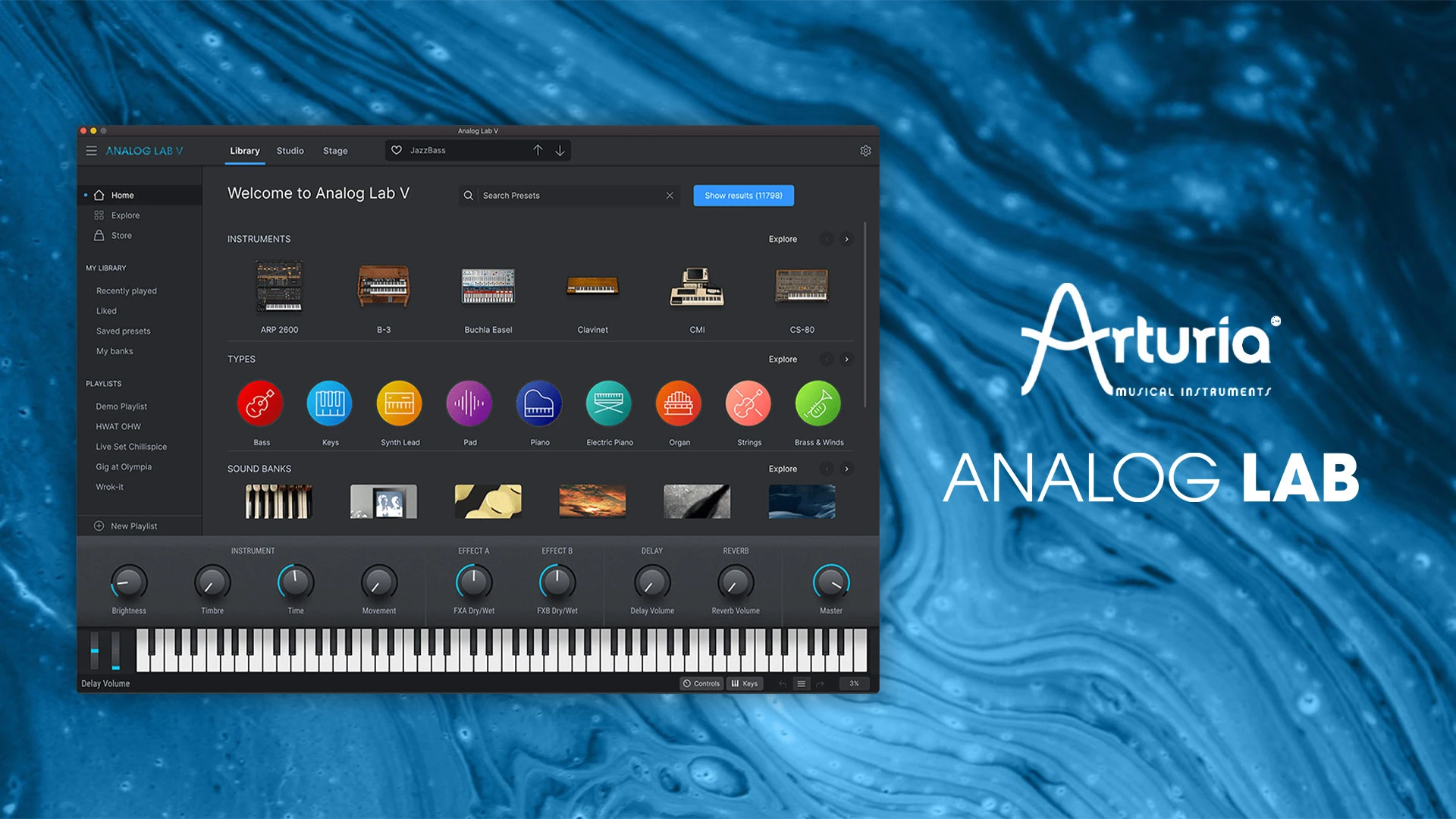 Arturia  Analog lab V Pro screenshot 1